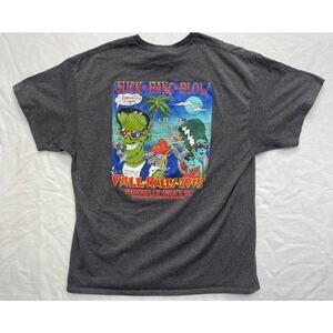 Suck Bang Blow Biker Bar South Carolina Murrells Inlet T-shirt SZ X-Large 2015